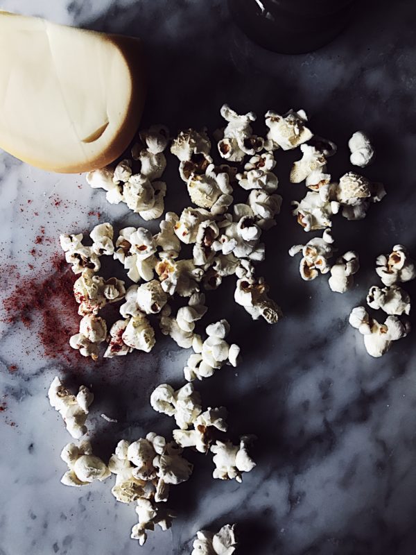 paprika and scamorza cheese popcorn recipe