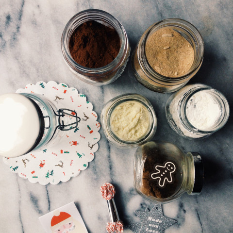 homemade hot chocolate mix / cioccolata calda fatta in casa