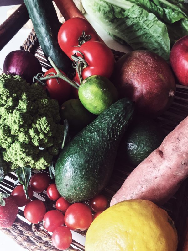 end of summer produce in Rome